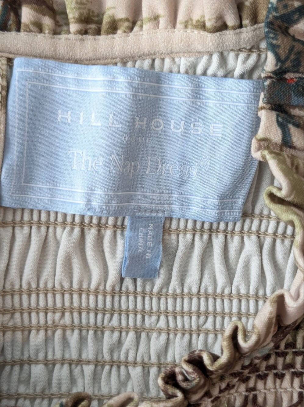 Hill House • The Vivi Nap Dress Equestrian Multi Equestrian Toile - Picture 8 of 10